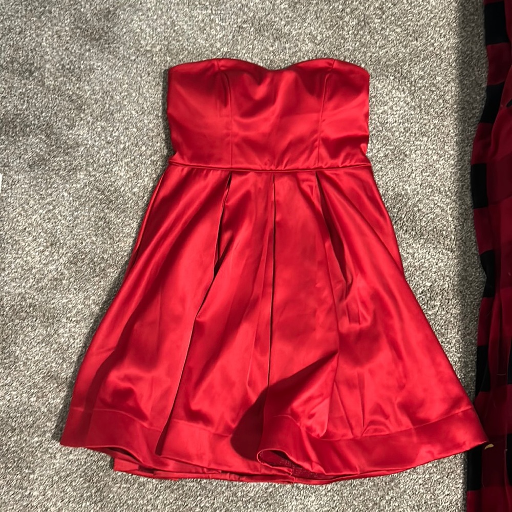 Strapless Sweetheart neck line cupcake dress